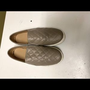 Leather slip on